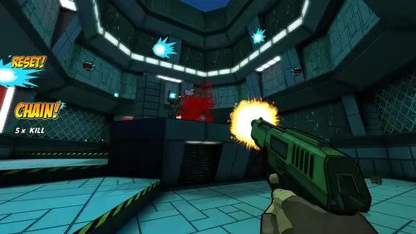 Cel-shaded arcade blaster Wrack available now