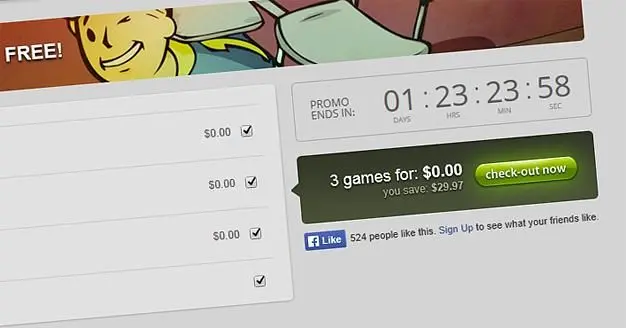 GOG.com's 2013 Winter Promo begins with free Fallout RPGs