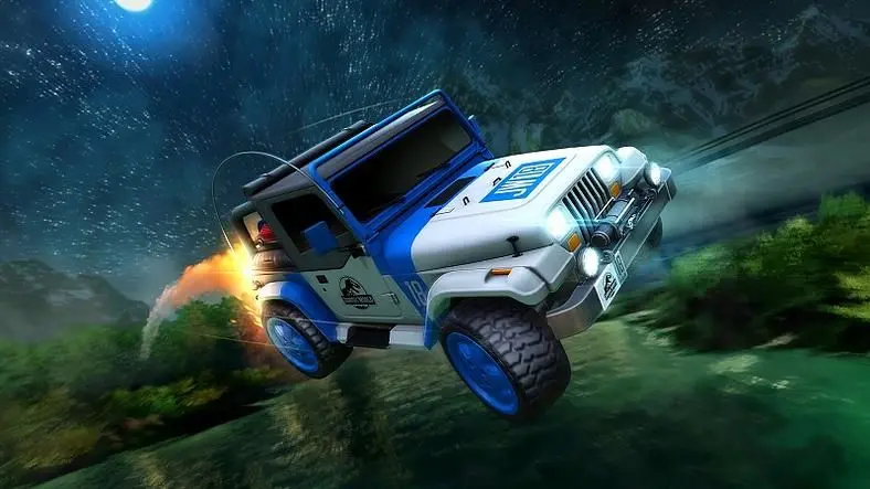 Rocket League Jurassic Park Jeep - Why Did Psyonix Remove It?