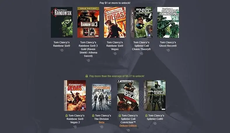 Tom Clancy Humble Bundle features Beta access to The Division