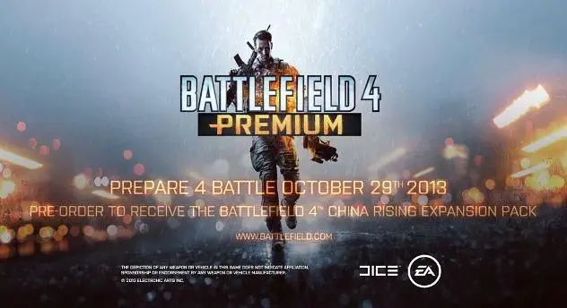 GamesCom 2013: Battlefield 4 Premium DLC revealed, beta coming in October