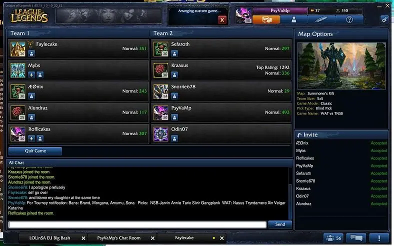 Optional "Team Builder" feature added to League of Legends