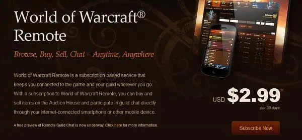 Blizzard offering free trial of Auction iOS app