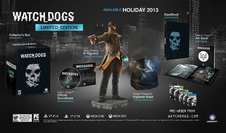 Ubisoft announces exclusive North American limited edition of Watch Dogs