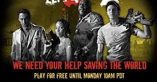 Left 4 Dead 2 gets "free weekend" starting today