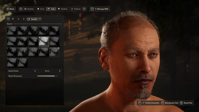 Ardem Character Creation