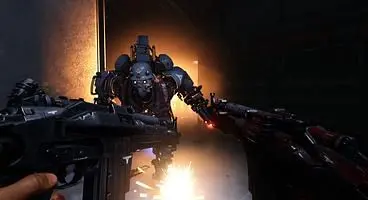 Wolfenstein 2's first proper DLC out now, barrel through Nazis as a pro football player