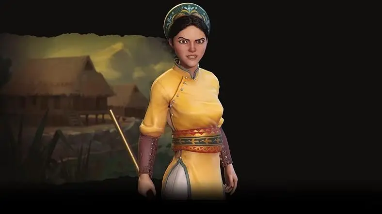 Civilization 6's Vietnam Is A Defensive Powerhouse Led By Bà Triệu