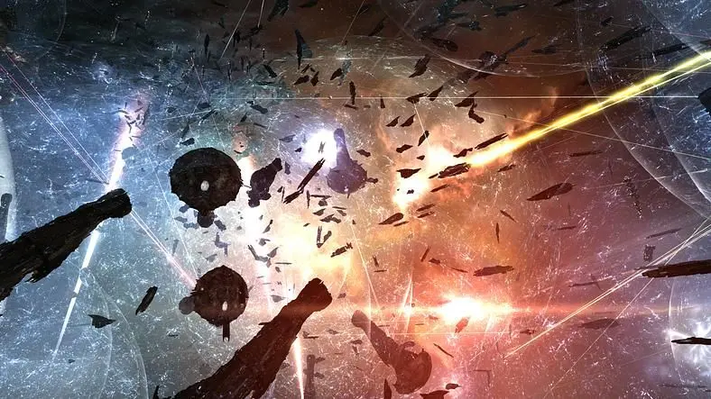 Largest recorded EVE Online battle sparked by 'unpaid rent', "a good day" for EVE