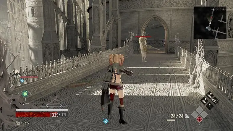 Code Vein Cathedral of the Sacred Blood Ladder - How to lower the ladder