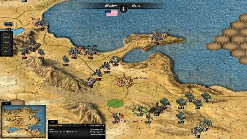 Turn-based hexagon strategy Tank Operations: European Campaign out November 22nd
