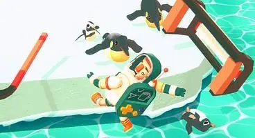 Sic Vengeful Pengiuns on Digital Relatives in Physics-Based Party Game Push Your Family