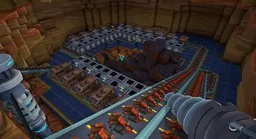 Foundry's procedurally-generated factory sim takes on Satisfactory and Factorio