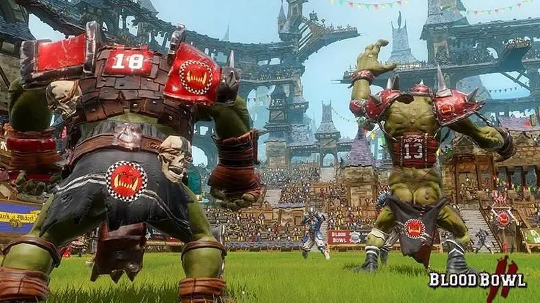 Blood Bowl 2 gameplay trailer shows an elves versus orks throwdown