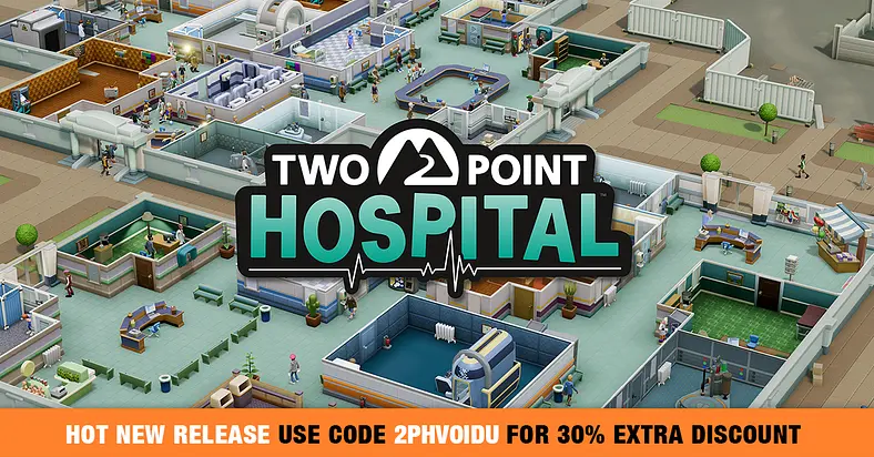 Get Two Point Hospital for just £13.38/$19.84 - but only for the next few hours!