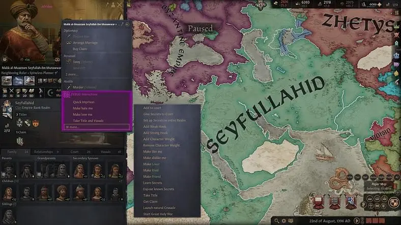 Crusader Kings 3 Console Commands and Cheats