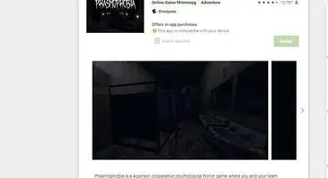 Fake Phasmophobia Mobile Game Gets 50,000 Downloads, Falsely Claims to Offer Cross-Platform Support with PC