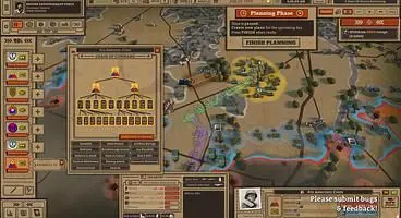 In World War 2 Wargame Battleplan, We Lead the Allied Forces During D-Day By Drawing Plans On An Authentic Map