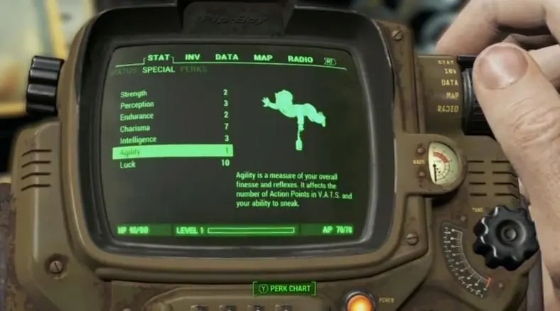 Bethesda release S.P.E.C.I.A.L trailer explaining Agility in Fallout 4