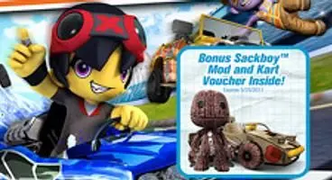 LittleBigPlanet's Sackboy joins the ModNation Racers crew roster
