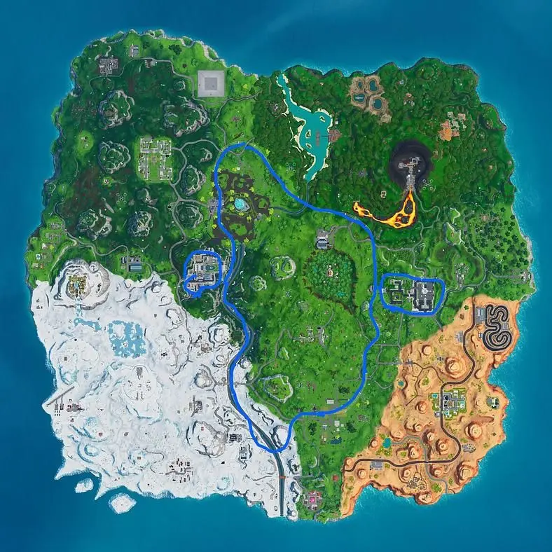 Fortnite Season 9 Slipstreams & Air Vents Challenges Guide