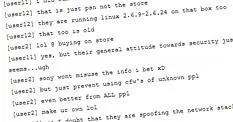 Alleged 'hacker chat log' surfaces, talks up PSN vulnerabilities
