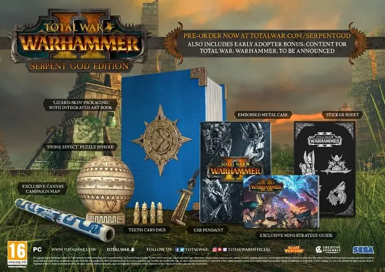 Total War: WARHAMMER II Release Date & Serpent God Edition announced!