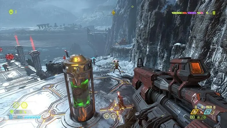 Doom Eternal Cultist Base Secrets - All the Question Mark Items