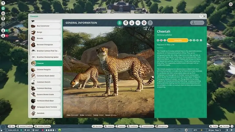 Planet Zoo Animal List - All Animals We Know Of