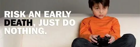 World doomed as games cause "early death" says Government ad