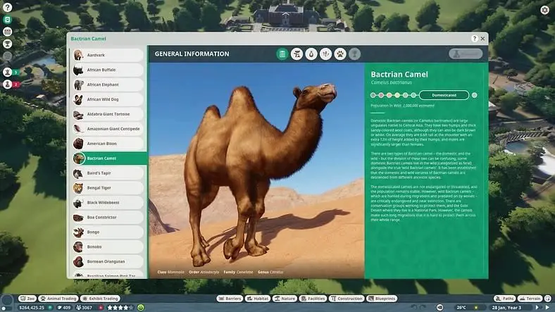 Planet Zoo Animal List - All Animals We Know Of
