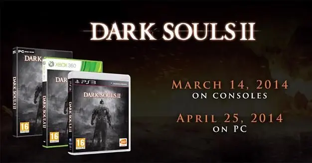 Dark Souls II on PC confirmed for April 25th, "conscious of the high expectations"