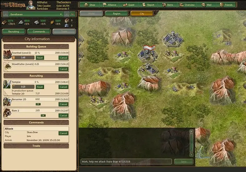 EA's Lord of Ultima enters open beta, a free-to-play online strategy