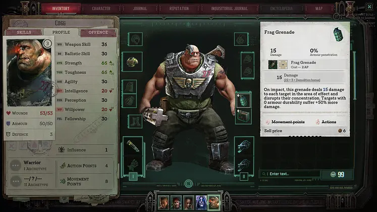 Warhammer 40,000: Dark Heresy Hands-On Preview – Release Date, Gameplay, Platforms & More