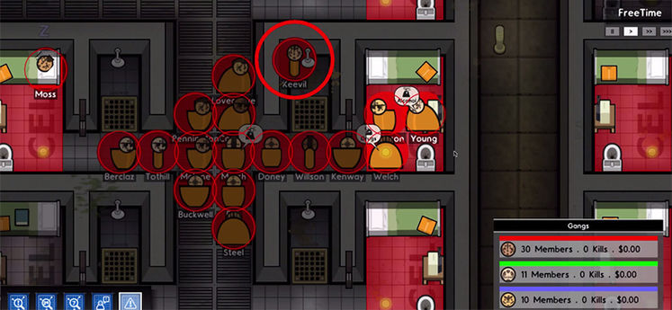 Prison Architect releasing this October, latest Alpha 35 introduces 'protection rackets' and gang warfare