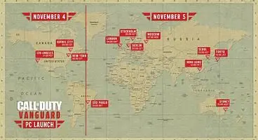 Call of Duty: Vanguard PC Release Times and Pre-Load - Here's When The Game Launches in Your Region