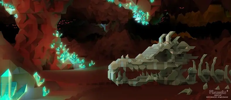 New first-person voxel-based RPG/builder called Planets³ on Kickstarter