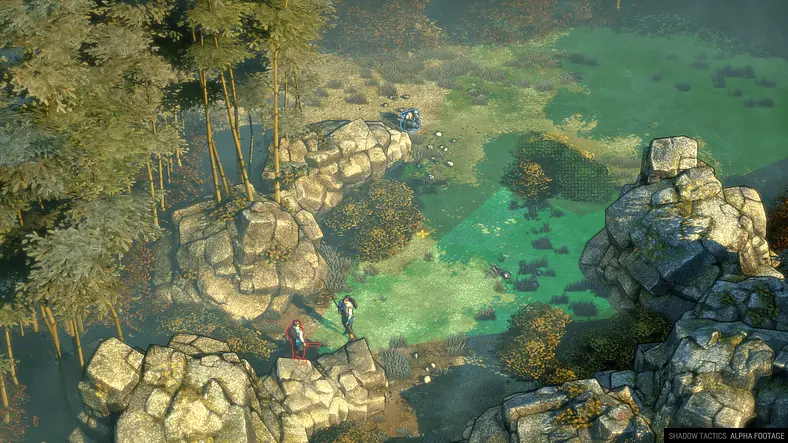 Shadow Tactics is a ninja-powered real-time tactics game