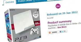 GAME land exclusive white 320GB PS3 for £240