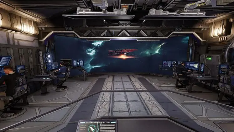 Starship Command: Orion Spur targeting deep "capital ship warfare" simulation built alongside players