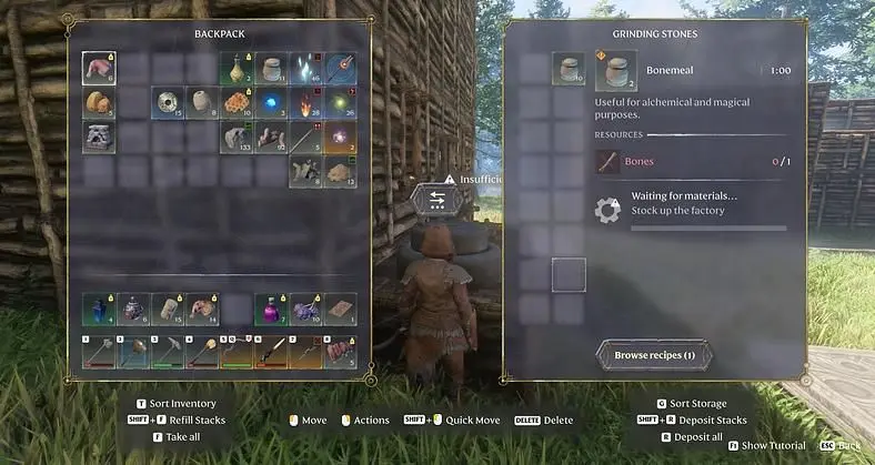 How do you get Bonemeal in Enshrouded
