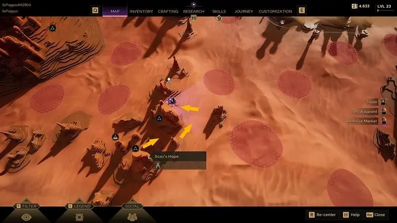 Where to find the Second Trial of Aql in Dune Awakening