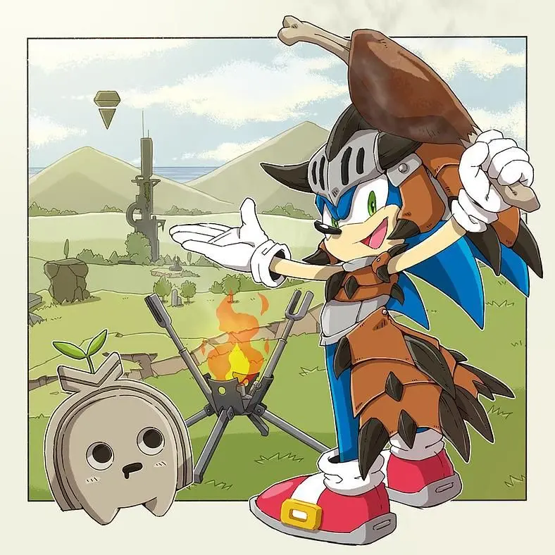 Sonic Frontiers Will Get Free Monster Hunter DLC in November