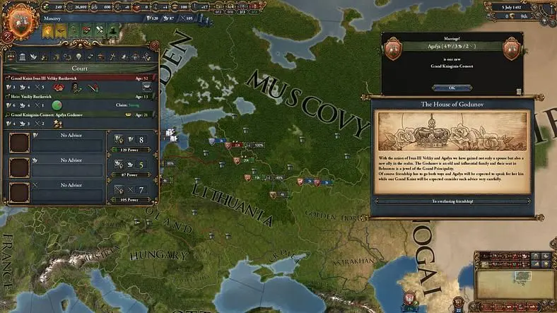 Superpowers of the 16th century.