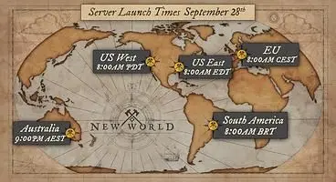 New World Launch Times - Here's When the MMORPG Releases