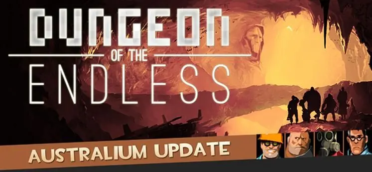 Amplitude release Australium update for Dungeon of the Endless, "dungeon crawling with Team Fortress 2"