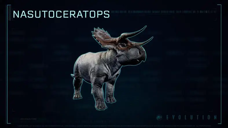 Jurassic World Evolution adds Nasutoceratops in Free Update