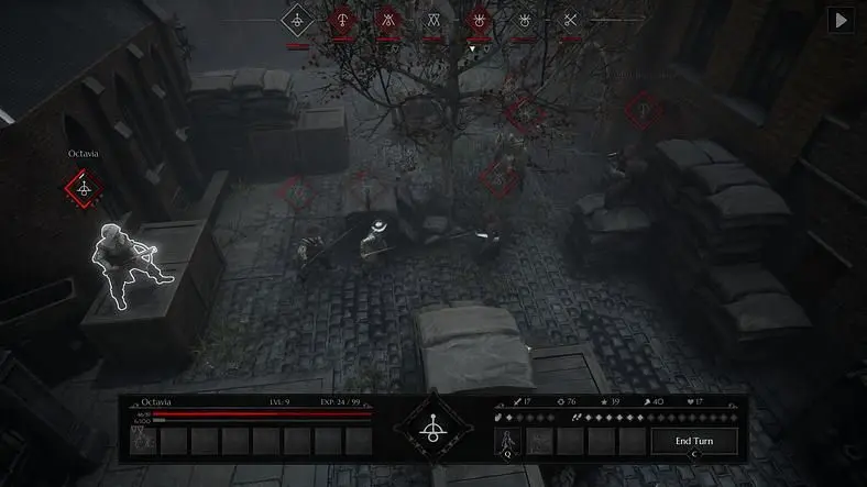 A challenging, turn-based Alchemy 'em up