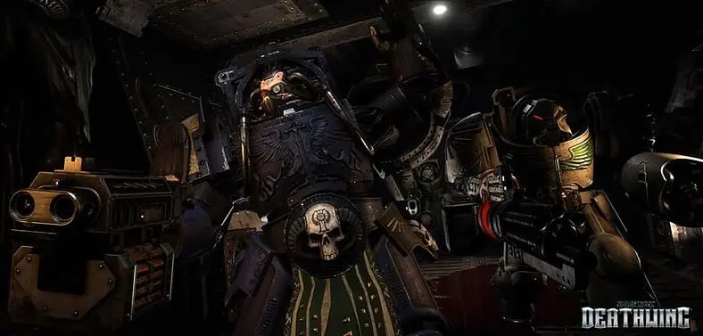 First Space Hulk: Deathwing screenshots are appropriately grim and dark