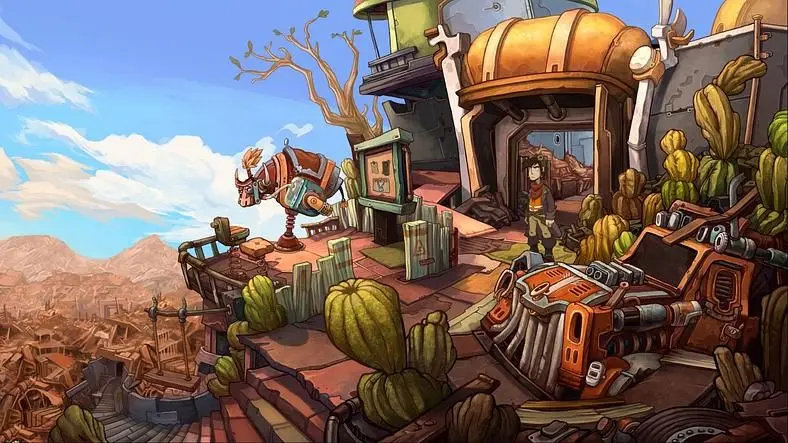 Hail hail Deponia, a land we didn’t make up!